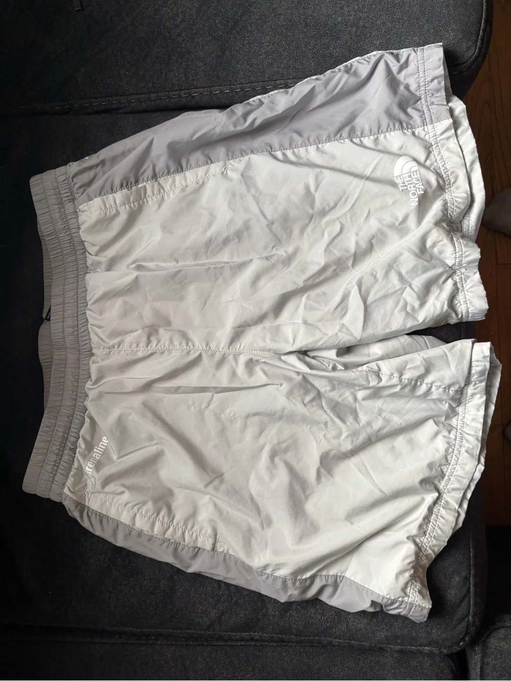 The North Face Men’s Light Gray Athletic Shorts